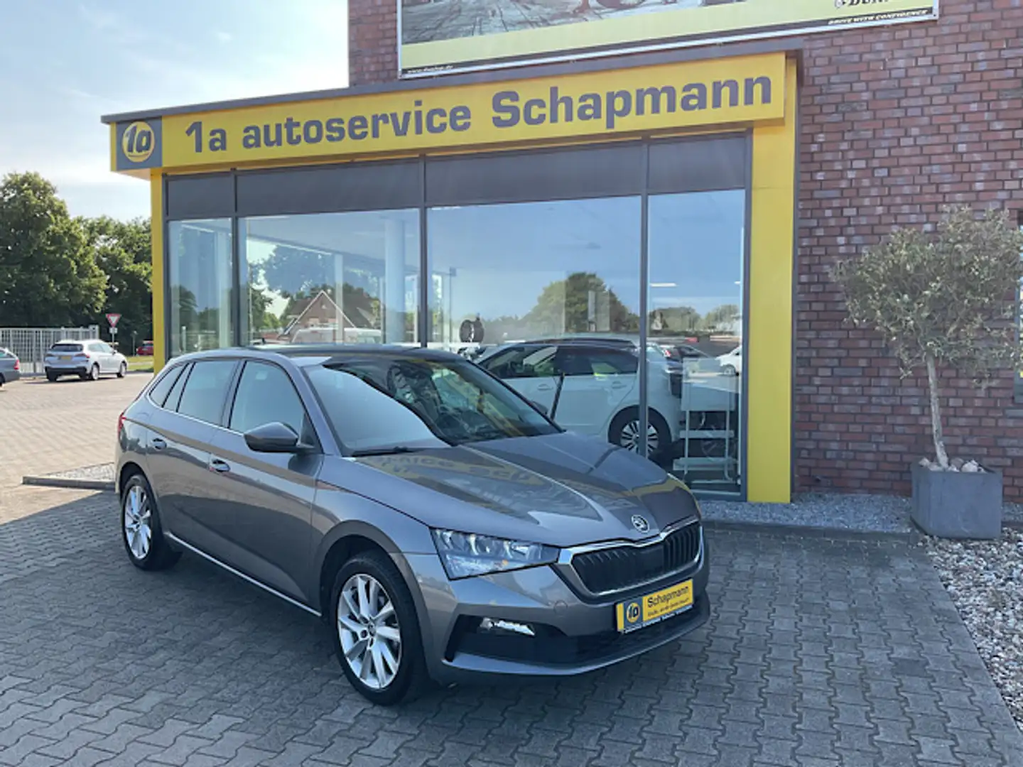 Skoda Scala Scala 1.0 TSI Ambition *CAM*NAVI*2xPDC*Virtuell* Gris - 1