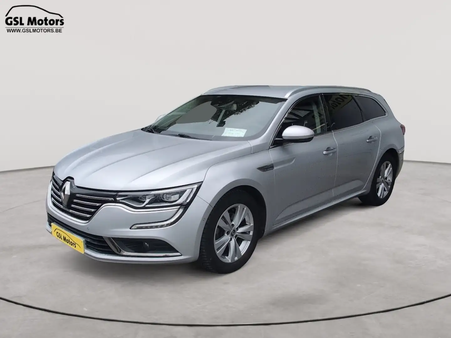 Renault Talisman SW 1.5dCi 110cv Gris 05/17 Airco GPS Bluetooth USB Argent - 1