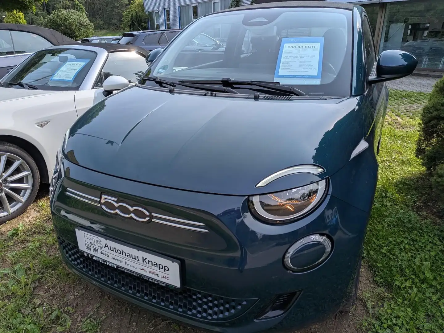 Fiat 500e 500 e Cabrio Icon, LED- Tagfahrlicht, Komfort- , P Vert - 2