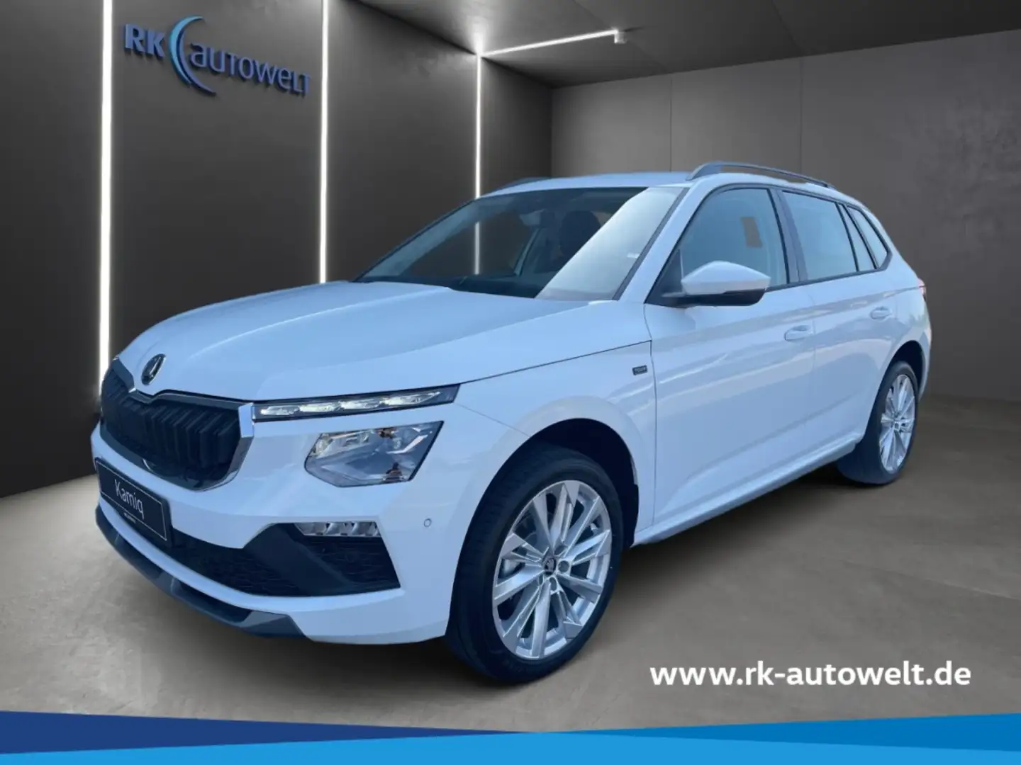 Skoda Kamiq Tour 1.0 TSI DSG Matrix,Kamera,AHK,ACC Blanc - 1