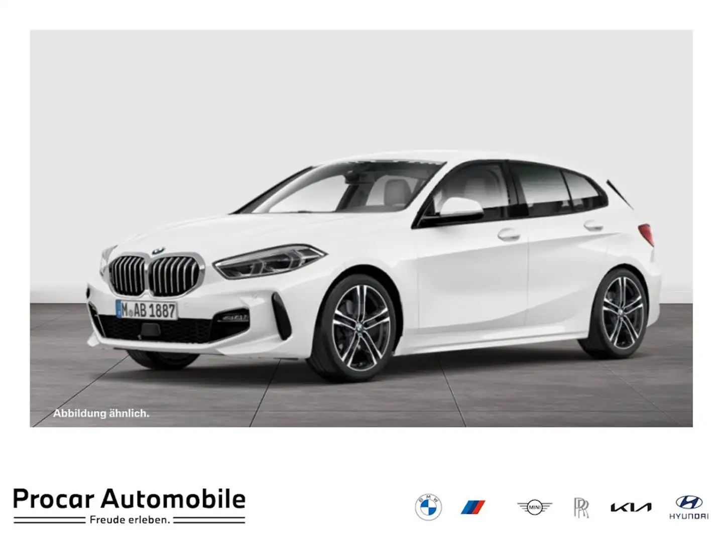 BMW 120 d xDrive M-Sport Aut Nav LED PDC Shz Klima 18" Blanco - 1