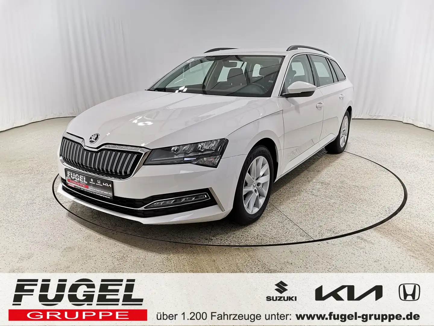 Skoda Superb 1.4 Ambition iV DSG Navi|SHZ|AHK|Temp|PDC Weiß - 1