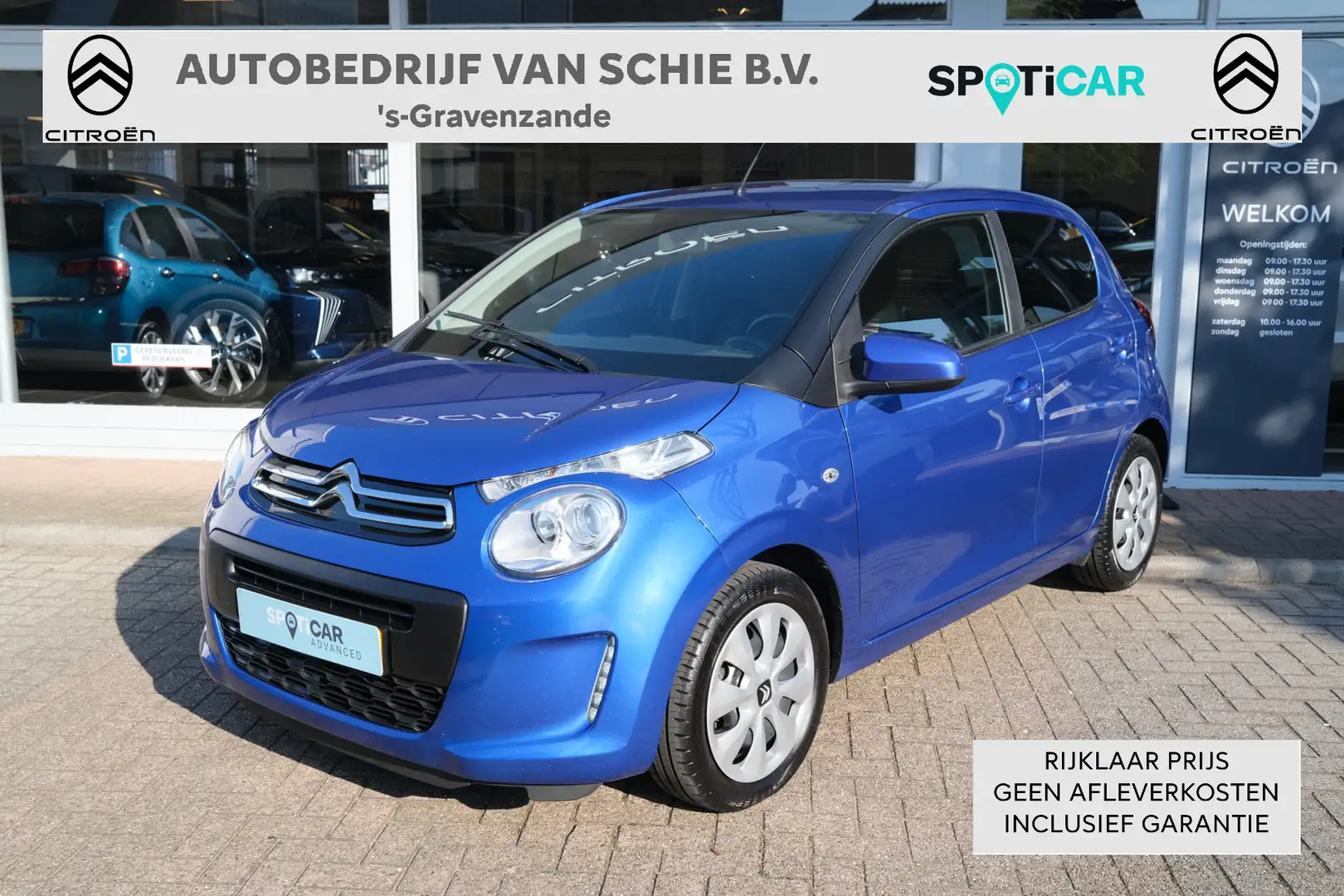 Citroen C1 VTi 72 Feel Feel Camera | Apple Carplay | Android Bleu - 1