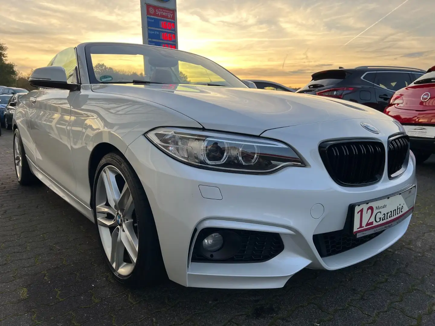BMW 218 d M Sport Cabrio*BI-XENON*NAVI*LEDER*HIFI*LM Weiß - 2