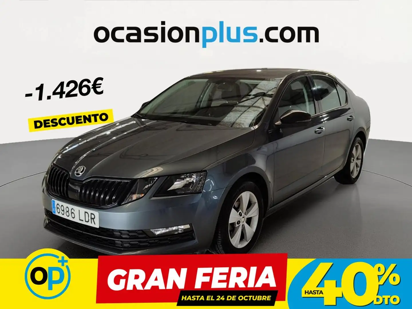 Skoda Octavia 1.5 TSI Ambition Gris - 1