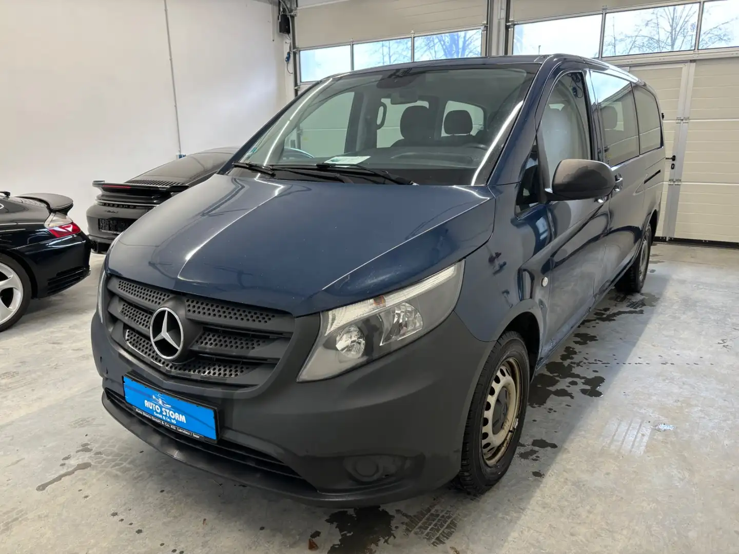 Mercedes-Benz Vito 114 CDI  Tourer PRO Extralang*8-Sitz*Kamera*Navi* Blau - 1