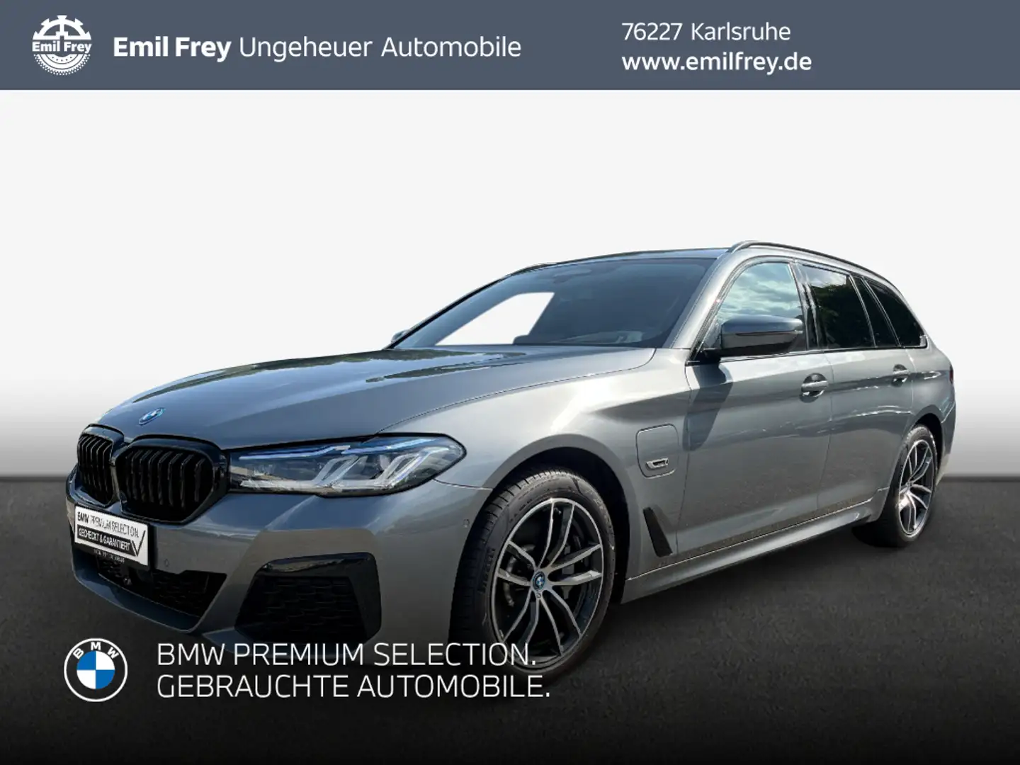 BMW 530 e Touring Aut. Grau - 1