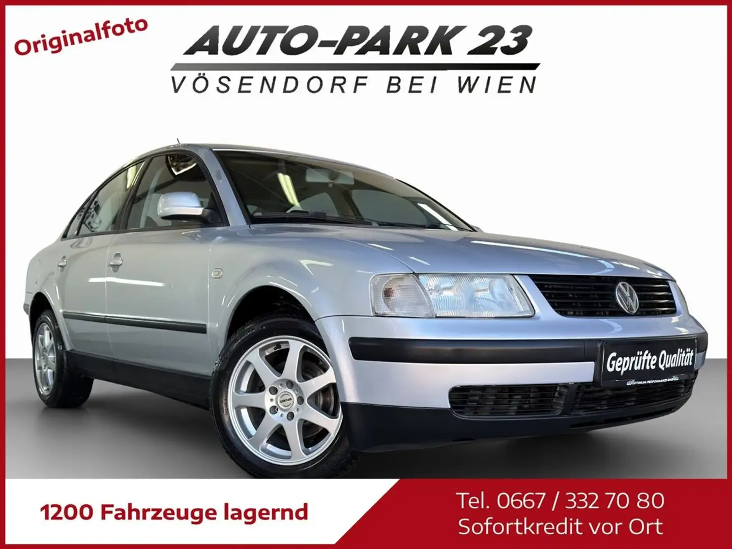Volkswagen Passat PASSAT 1,6***NUR 135.000KM*PICKERL11/2026* Silber - 1