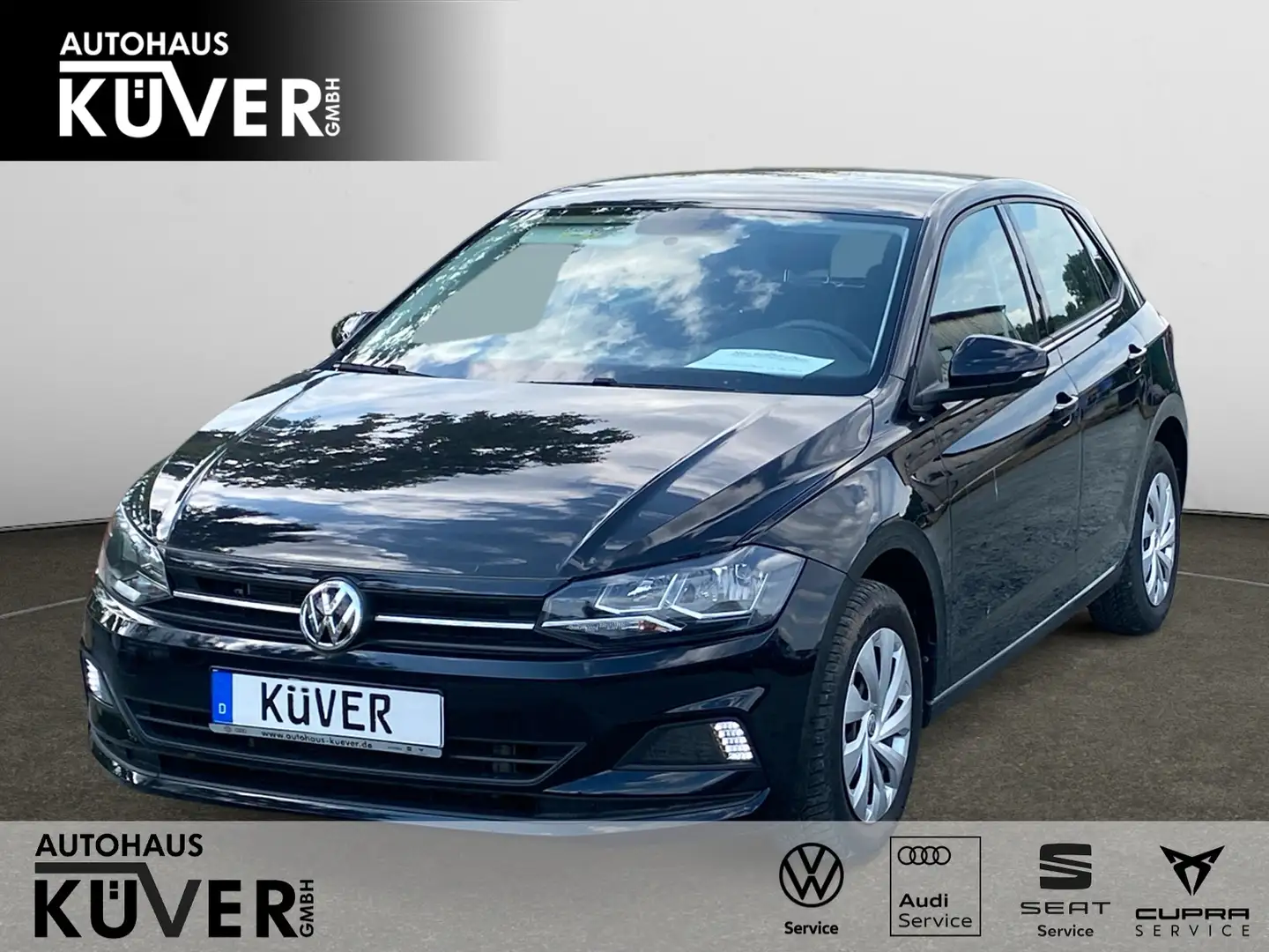 Volkswagen Polo Comfortline 1,0 TSI DSG Klimaanlage Schwarz - 1