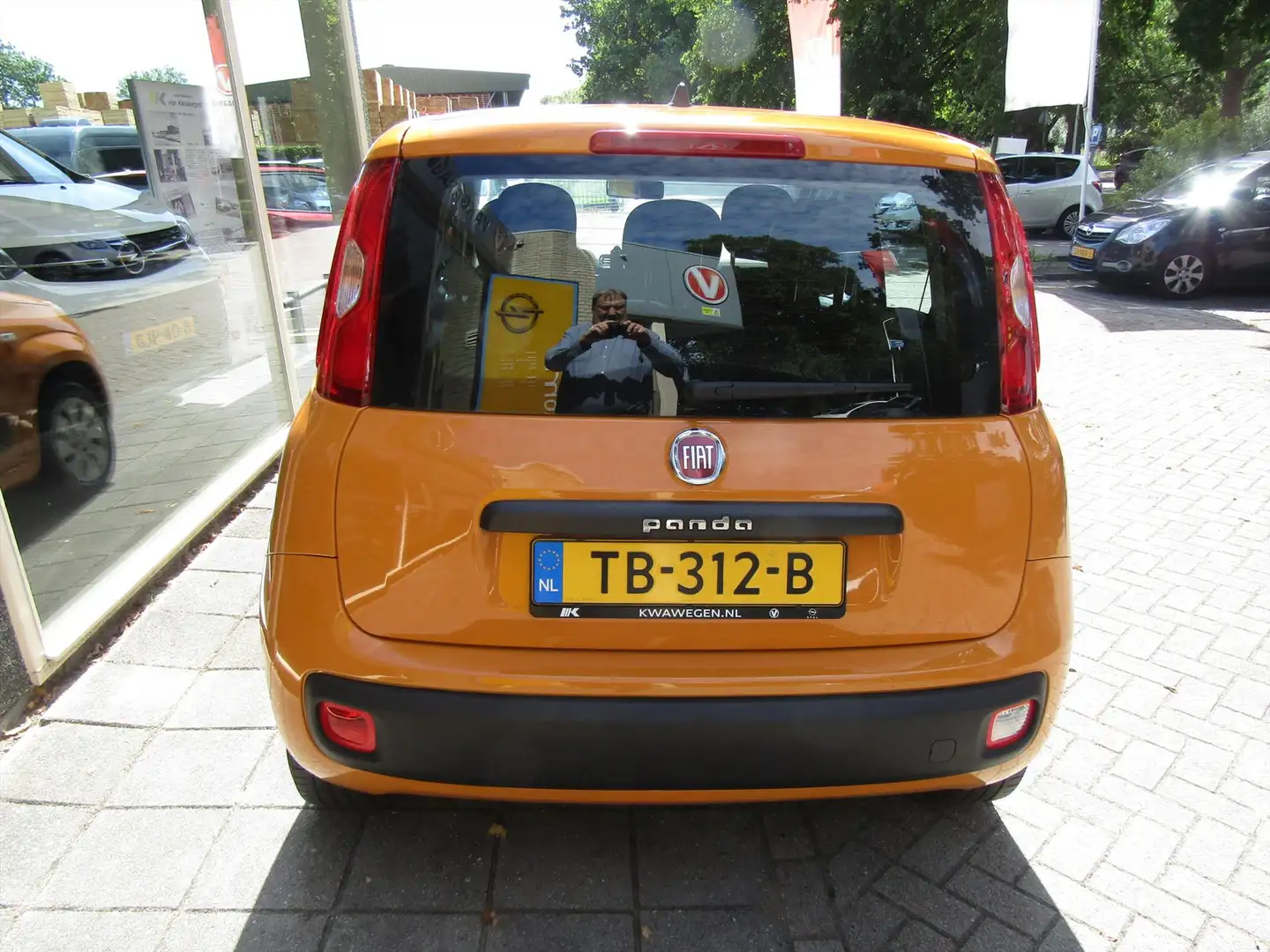 Fiat Panda 80 pk TWIN AIR AIRCO ELEK.RAMEN Orange - 2