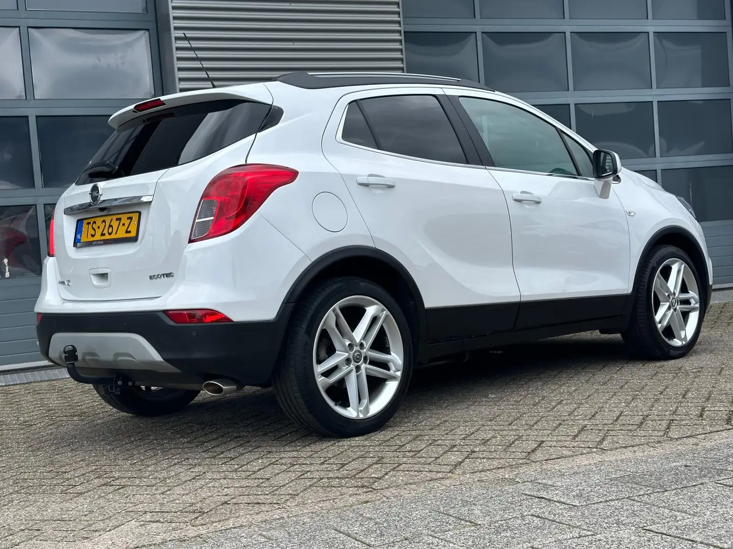 Opel Mokka X 1.4 Turbo Bi-Fuel Innovation | PANO | CRUISECR| VO Weiß - 2