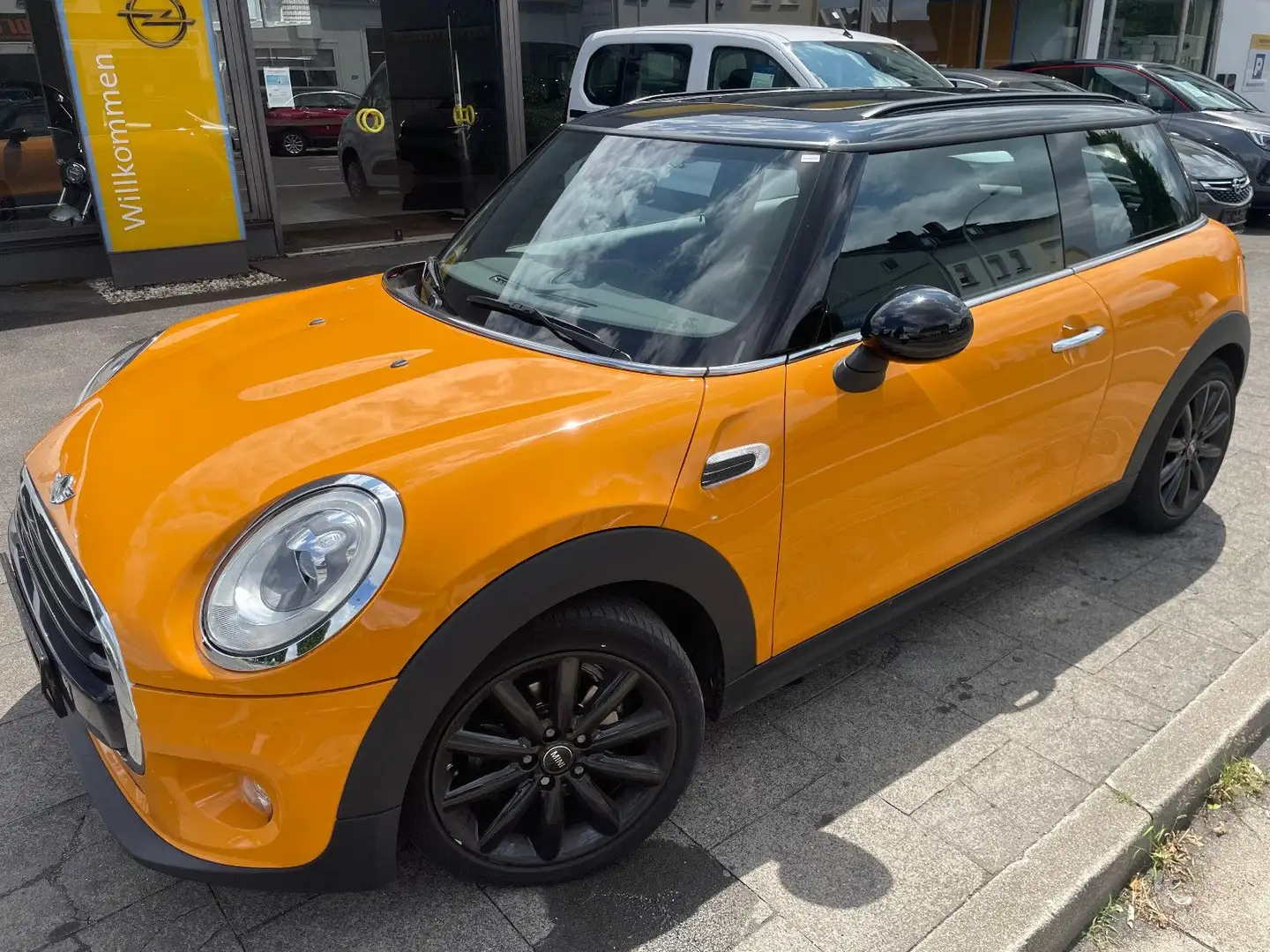 MINI Cooper AUTOMATIK SCHIEBEDACH +GARANTIE+ Orange - 1