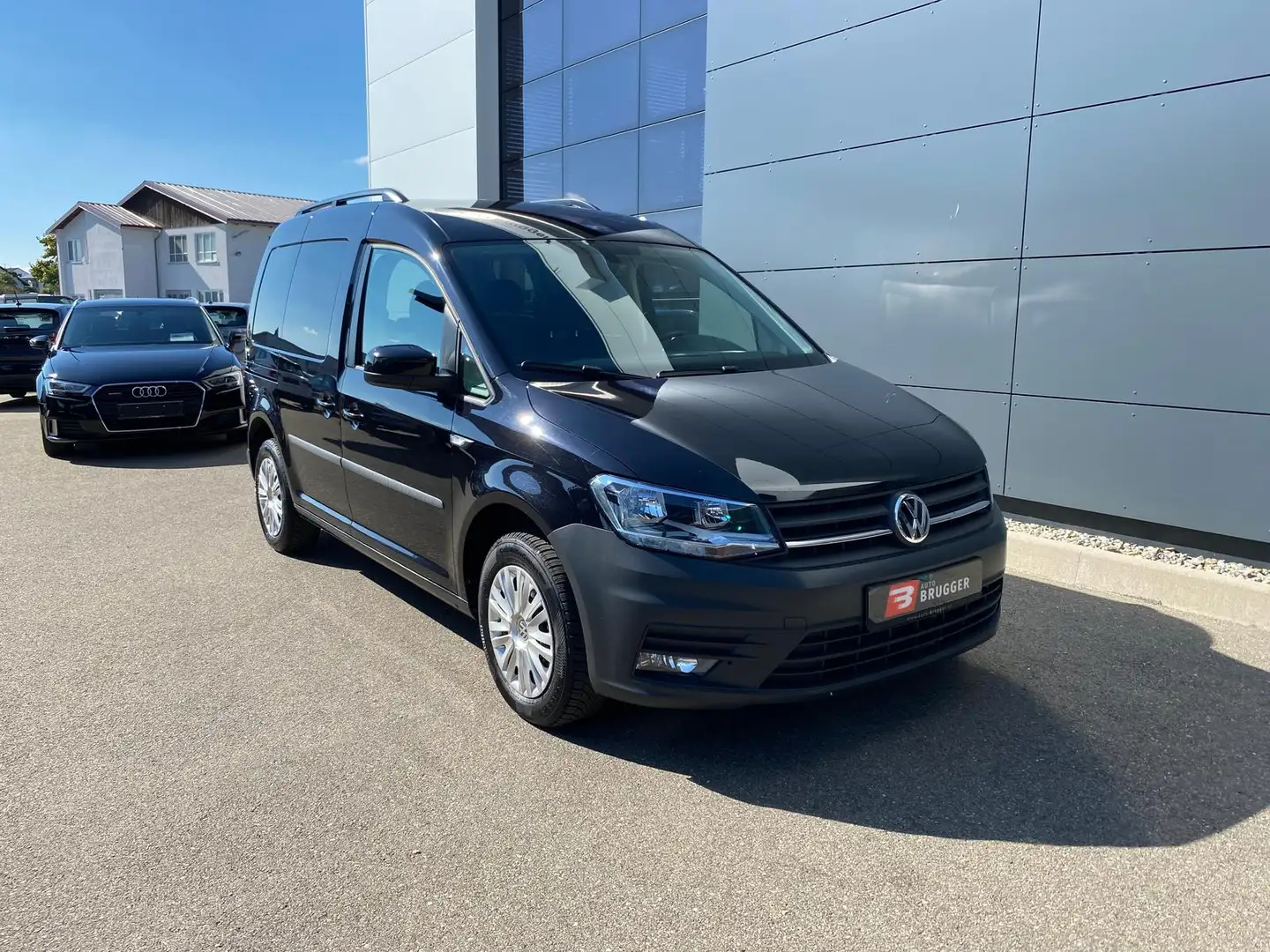 Volkswagen Caddy 1.0 TSI Trendline NAVI KLIMA TEMPOMAT PDC Schwarz - 2
