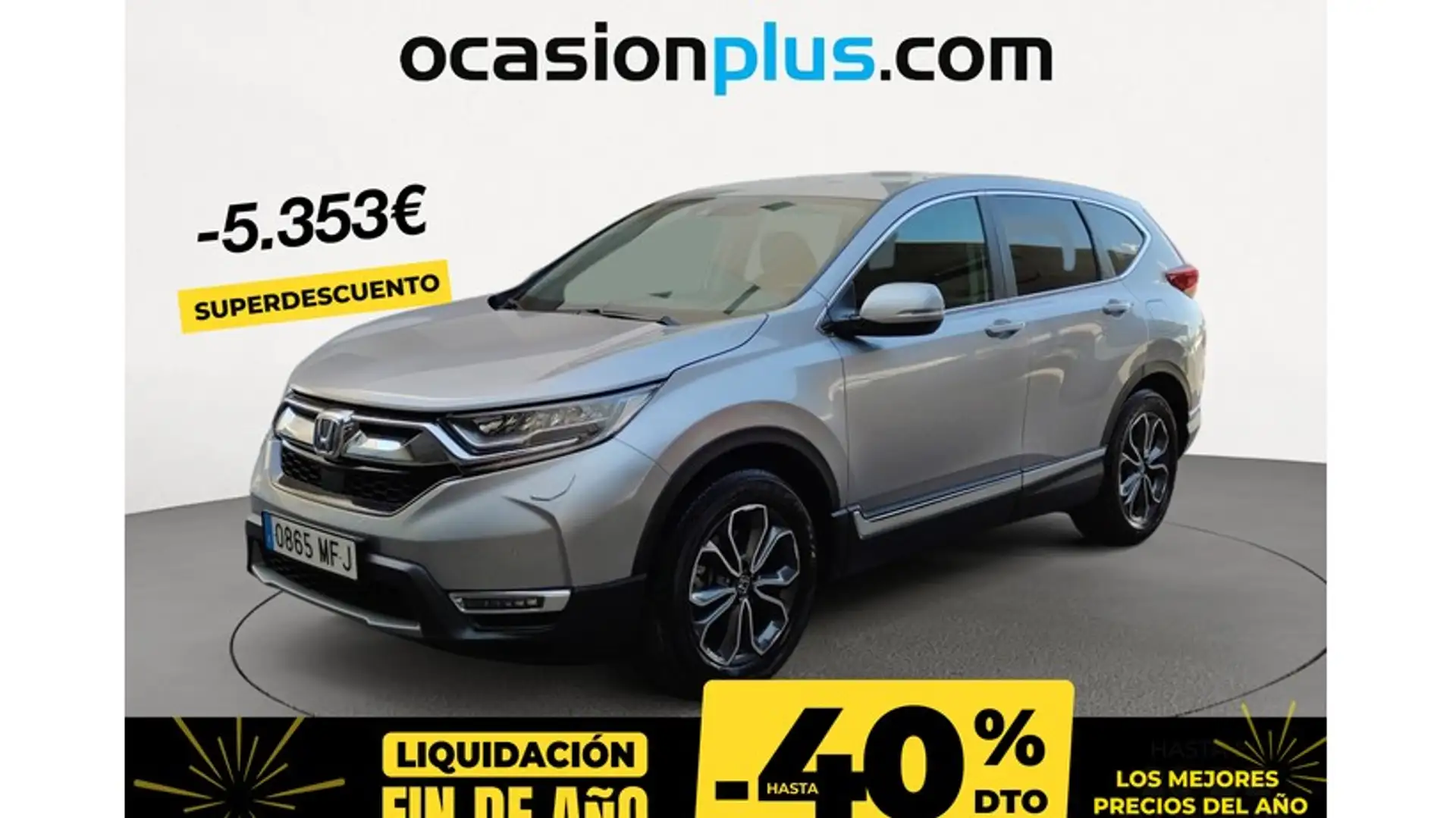 Honda CR-V 2.0 i-MMD Elegance Navi 4x2 Argent - 1