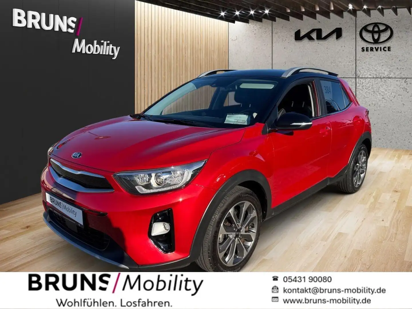 Kia Stonic Spirit 1.0 TGDI Rosso - 1
