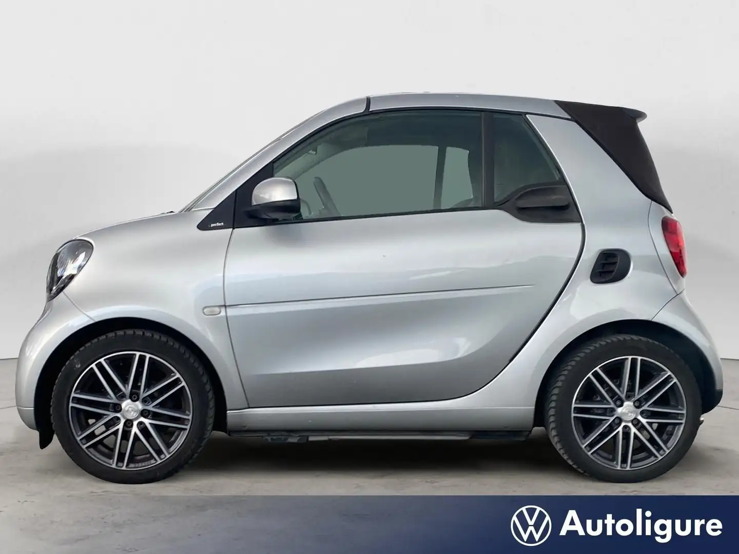 smart forTwo 90 0.9 66kW TURBO perfect twinamic Plateado - 2