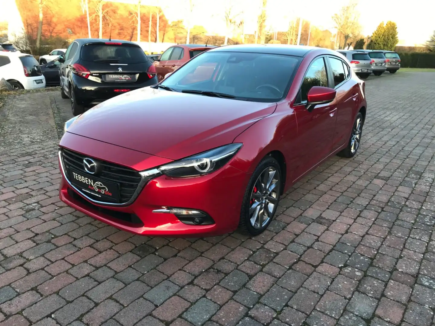 Mazda 3 Lim. Signature +*Automatik*Kamera*LED* Rot - 1
