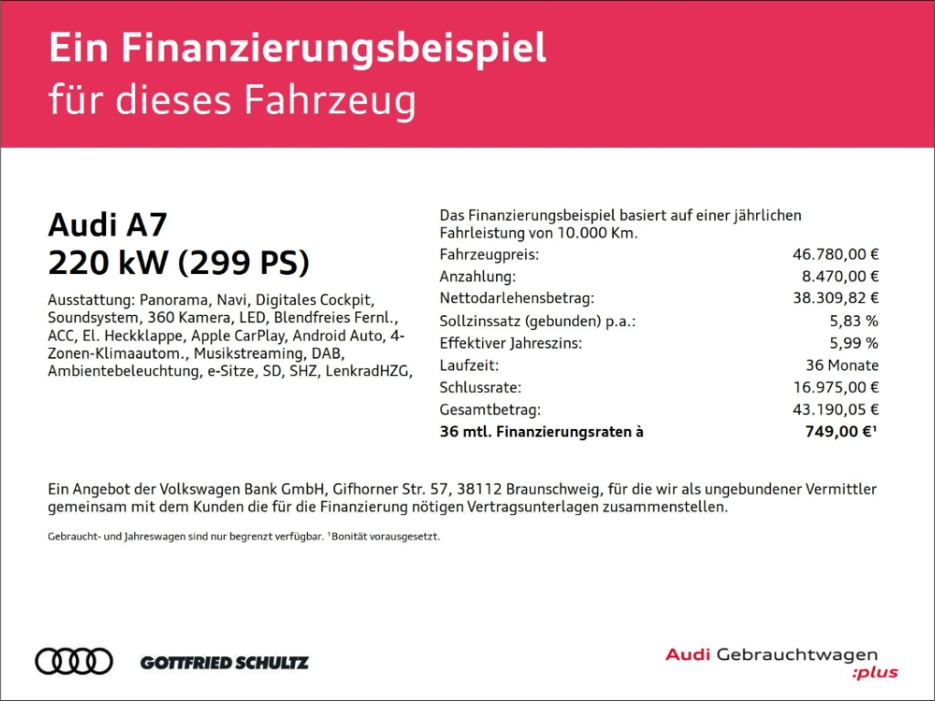 Audi A7 Sportback 50 basis TFSI e quattro — photo 2