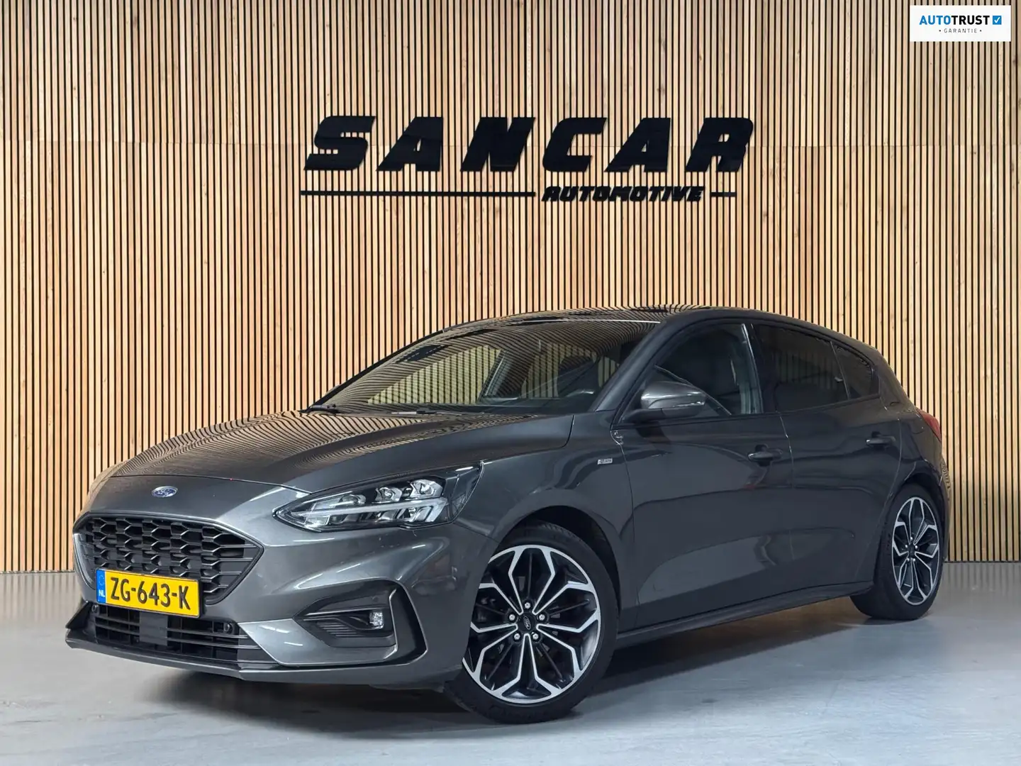 Ford Focus 1.0 EcoBoost ST Line Business HUD|TREKHAAK|CRUISEC Grijs - 1