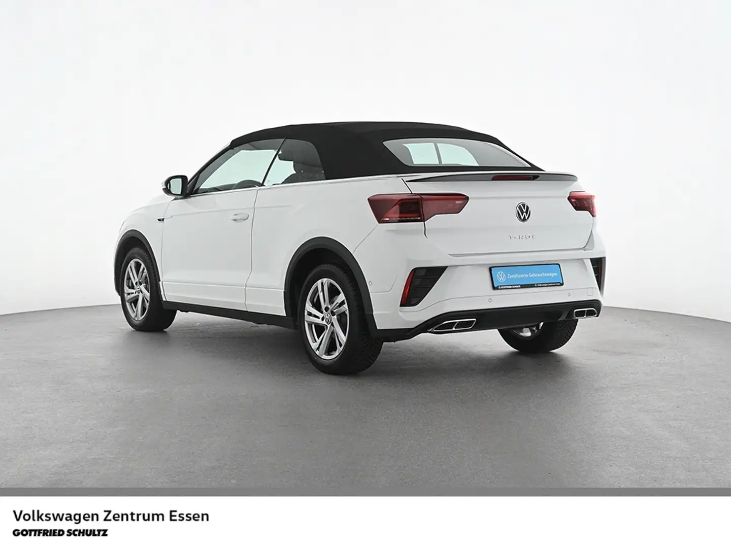 Volkswagen T-Roc CABRIO R-LINE TSI DSG AHK Matrix Navi R-Kamera Weiß - 2
