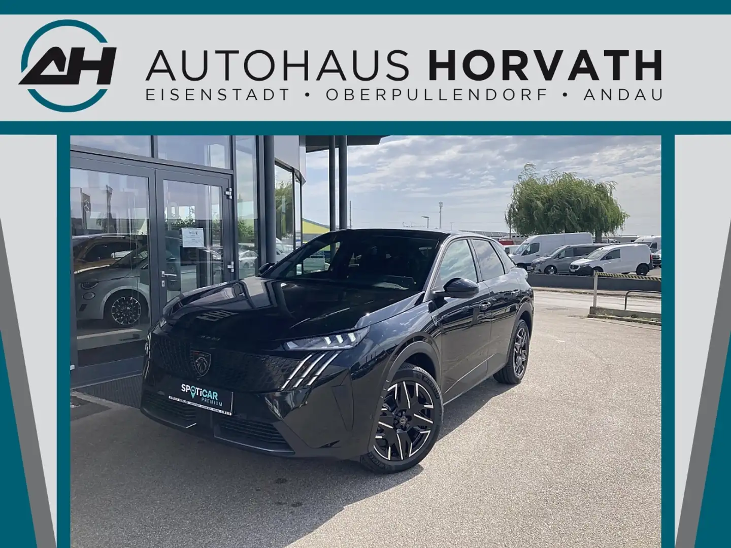 Peugeot 3008 Hybrid 145 e-DCS6 GT EXCLUSIVE!MATRIXLED,MASSAG... Schwarz - 1