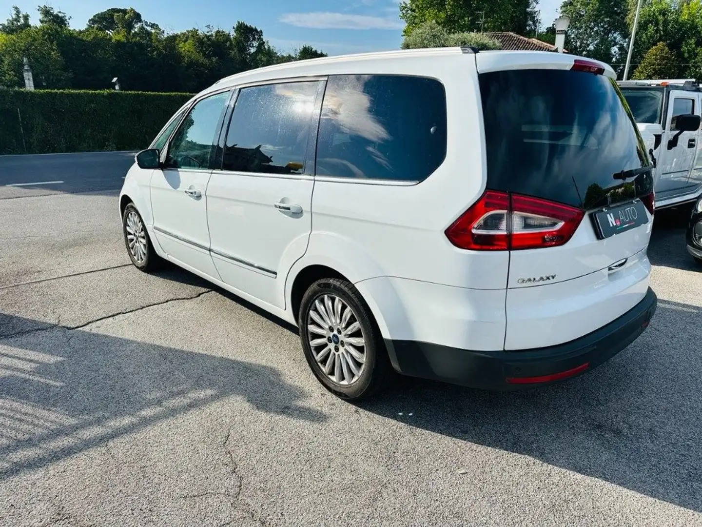 Ford Galaxy 2.0 TDCi 163 CV DPF Titanium Blanc - 2