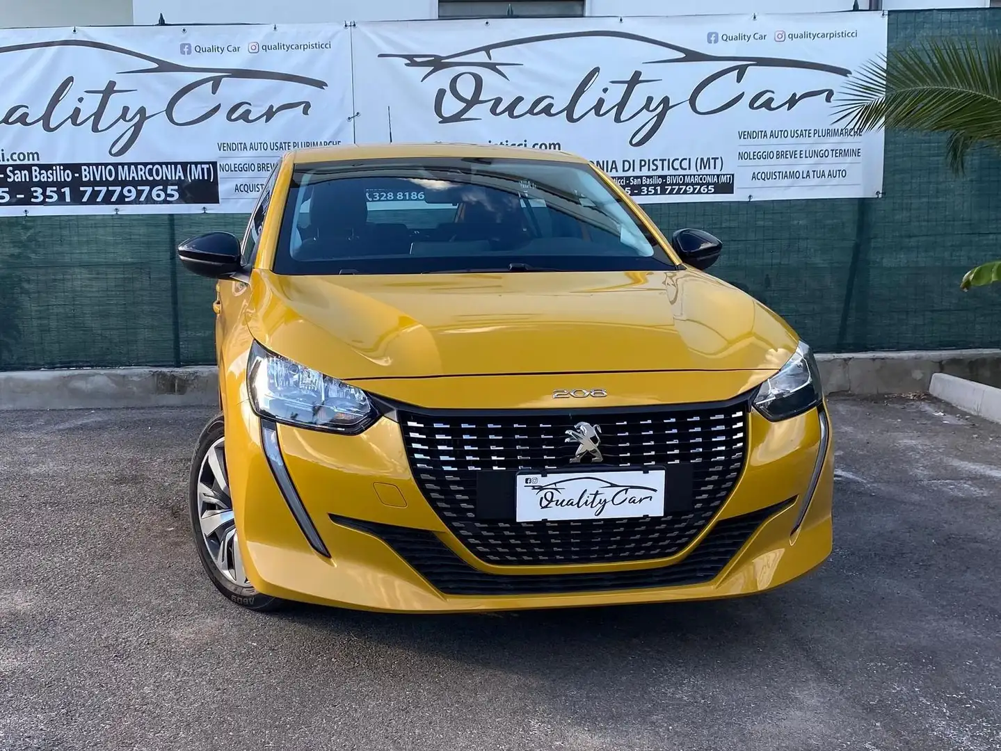 Peugeot 208 208 1.5 bluehdi Active s Giallo - 1