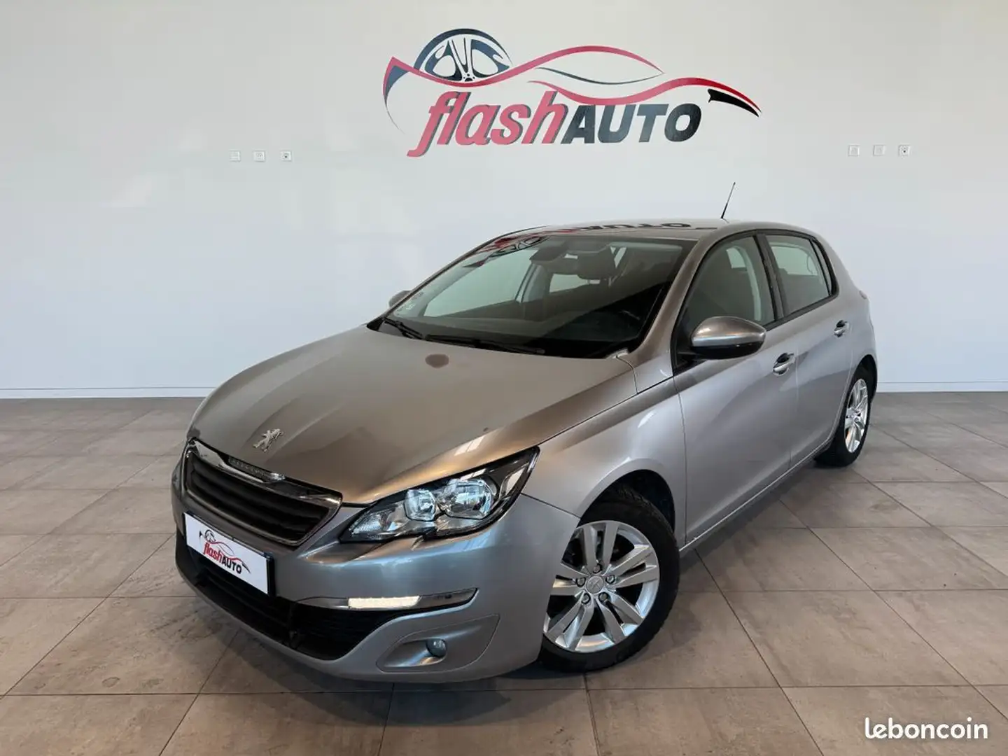Peugeot 308 II THP 125cv ACTIVE-2014 Gris - 1