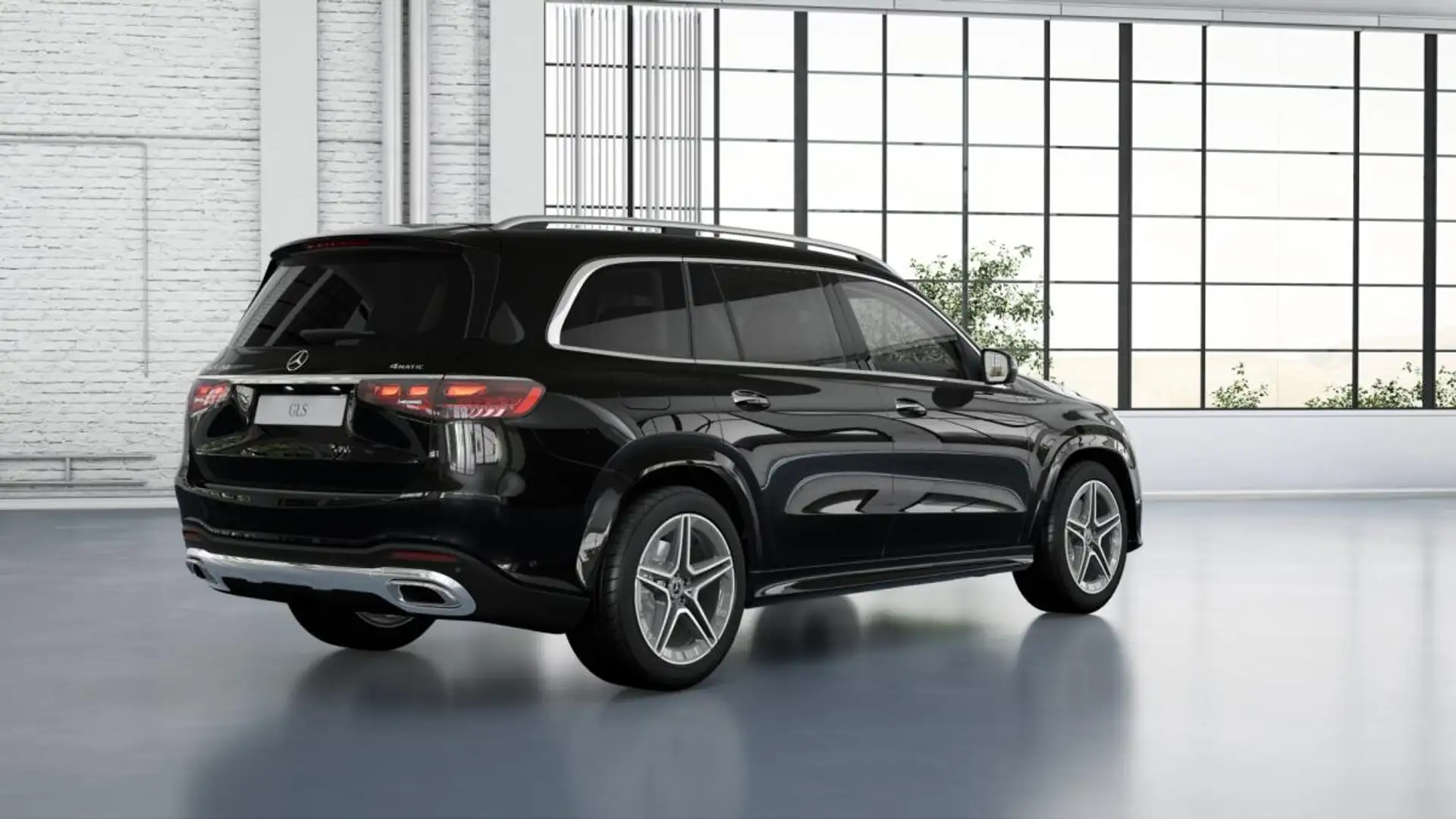 Mercedes-Benz GLS 450 AMG Line / 7 Sitzer / Distronic / Burmester Schwarz - 2