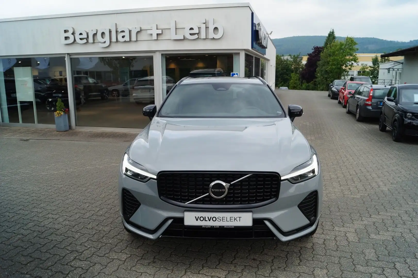 Volvo XC60 B4 Benzin 2WD Plus Dark Aut/Panorama/Standh Grigio - 1