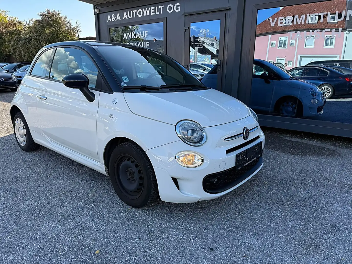 Fiat 500 Weiß - 1