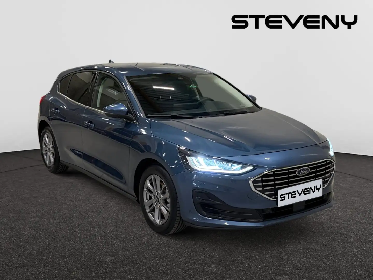 Ford Focus TITANIUM 1.5 EcoBlue 115CV AUTO*GPS*CAMERA*LED* Bleu - 2