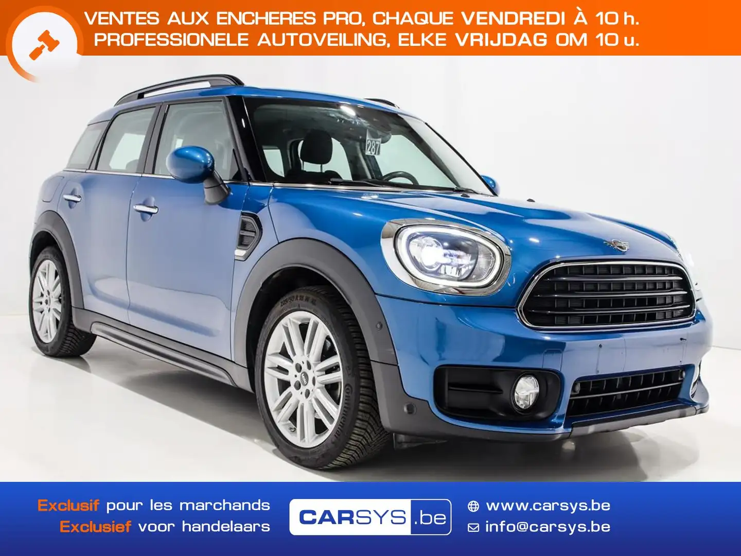 MINI COOPER D 150 S.CUIR - LED - 18 - GPS Bleu - 1