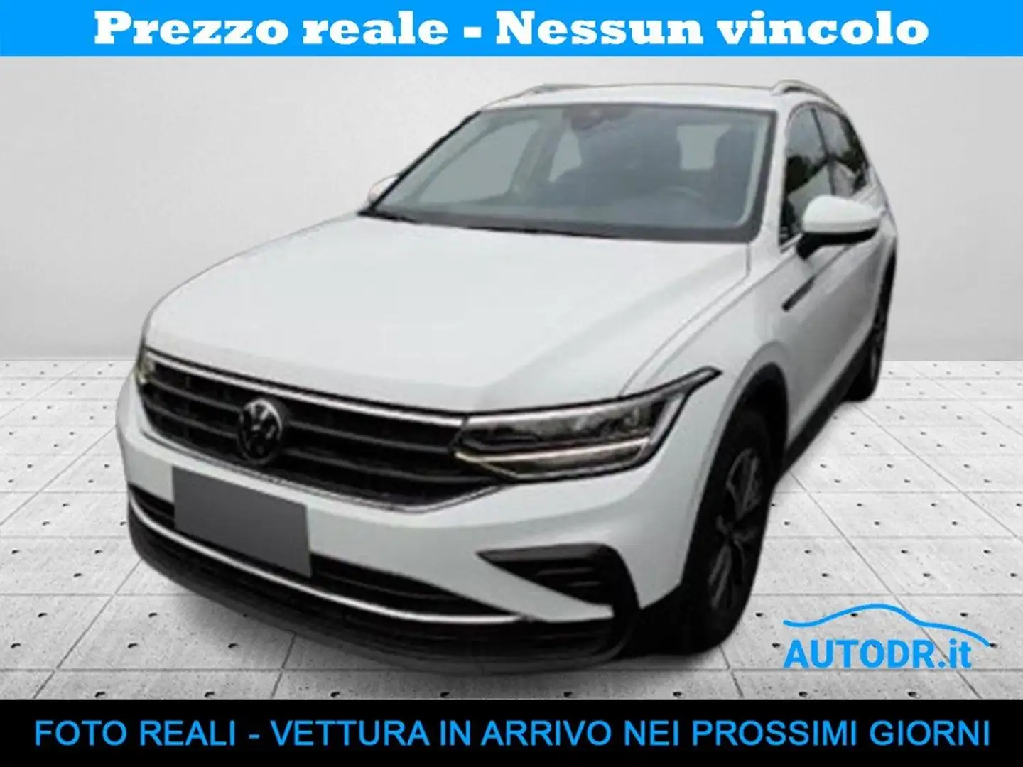 Volkswagen Tiguan 2.0 TDI 150CV DSG Life Carplay, Vetri osc, Ambient Bianco - 1