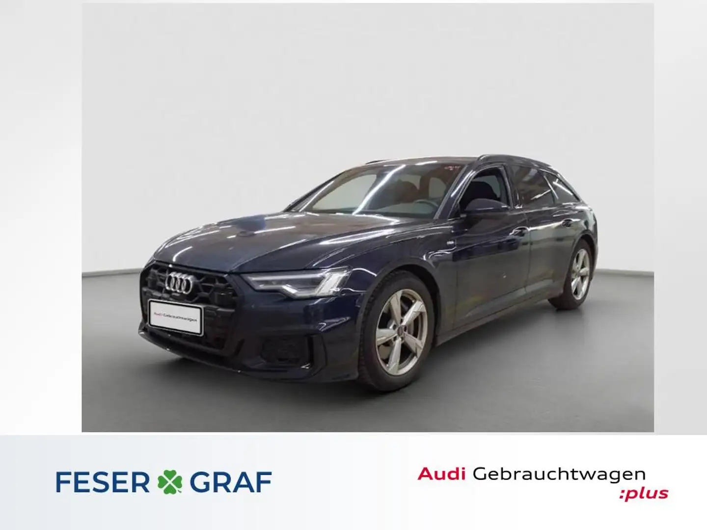 Audi A6 Avant 50 TDI qu tiptr - AHK - KAMERA - MATRIX Blau - 1