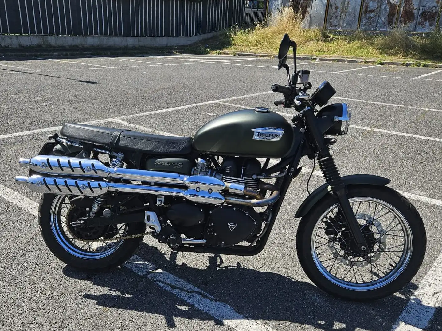 Triumph Scrambler scrambler 900 Groen - 2