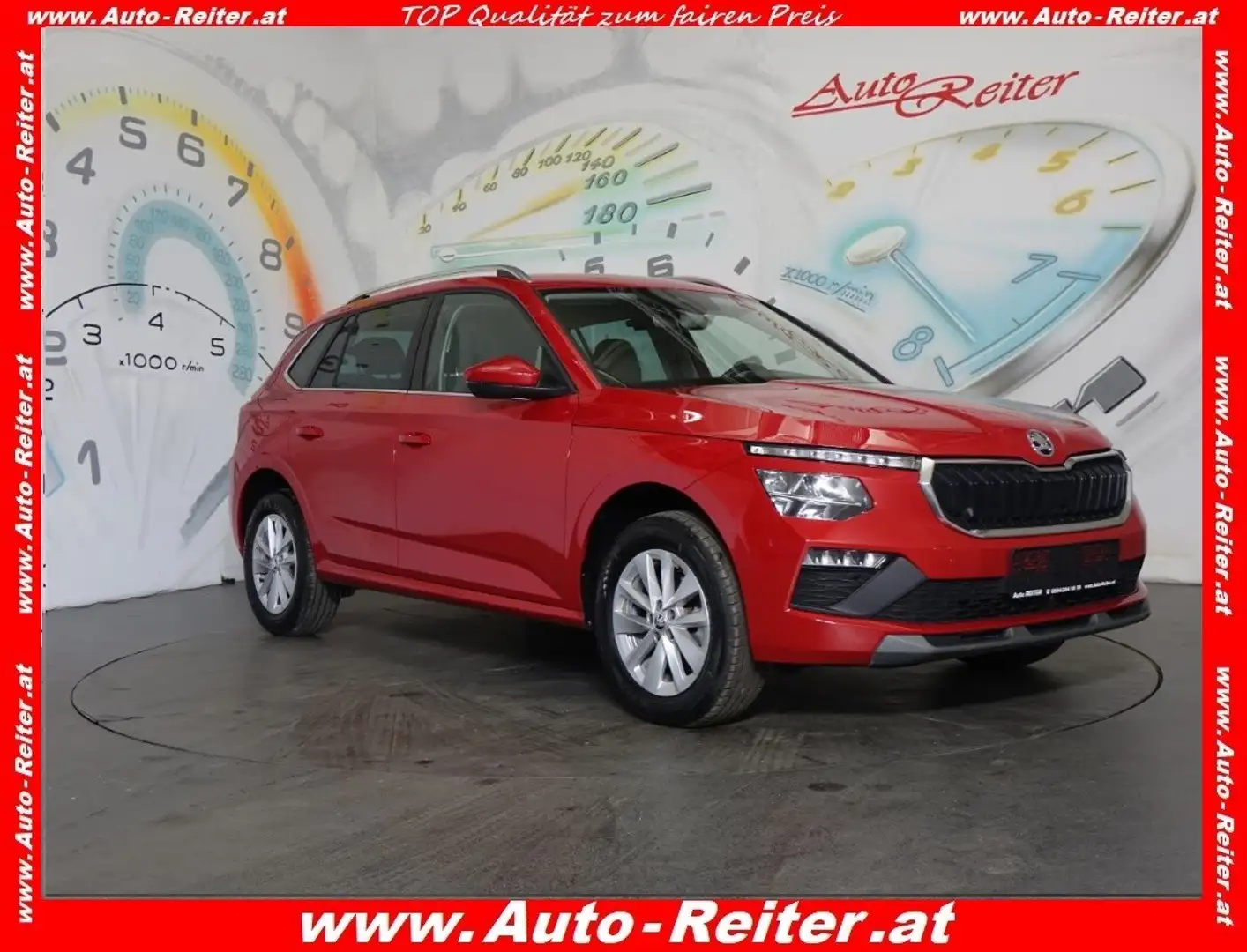 Skoda Kamiq 1,0 TSI Selection *LED, SMART LINK, TEMPOMAT* Rot - 1