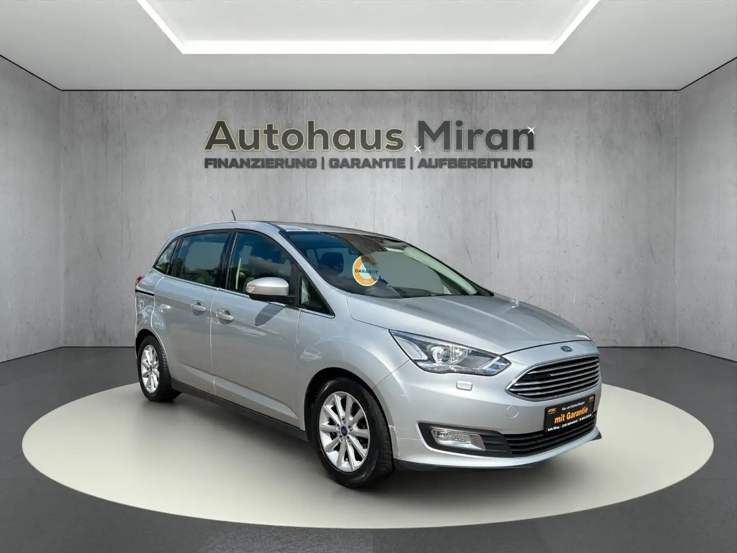 Ford C-Max Grand C-Max 1,5 EcoB. 7 Sitzer (AHK* Bi-Xenon) Silber - 1