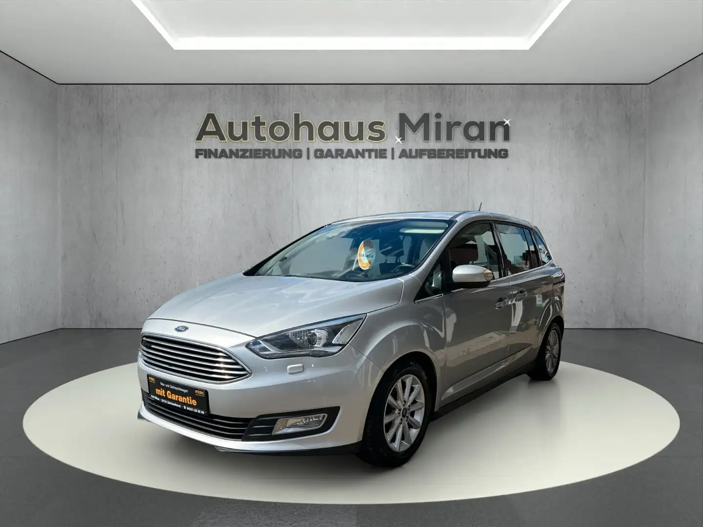Ford C-Max Grand C-Max 1,5 EcoB. 7 Sitzer (AHK* Bi-Xenon) Silber - 2