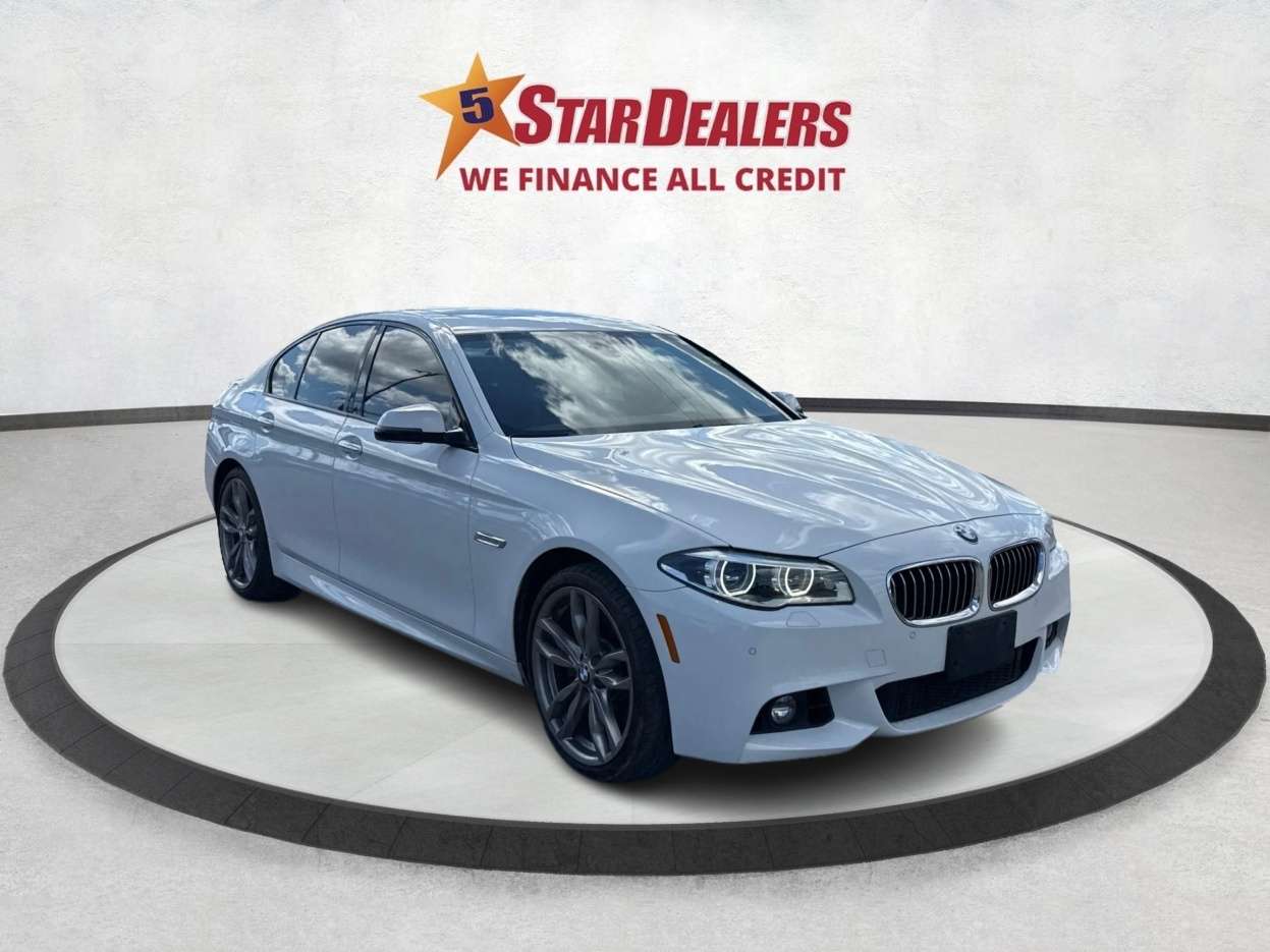 White 2016 BMW 5 Series 535i xDrive Sedan AWD Sedan All-Wheel Drive Automatic