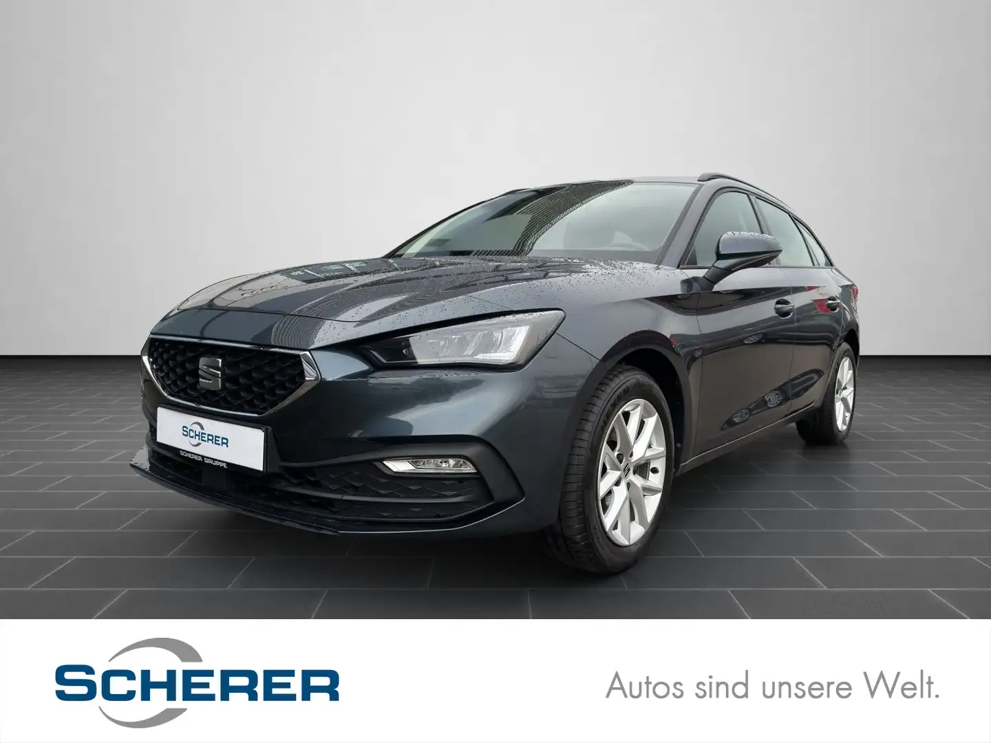 SEAT Leon Sportstourer 1.5 TSI LED EINPARKHILFE NAVI Grau - 1