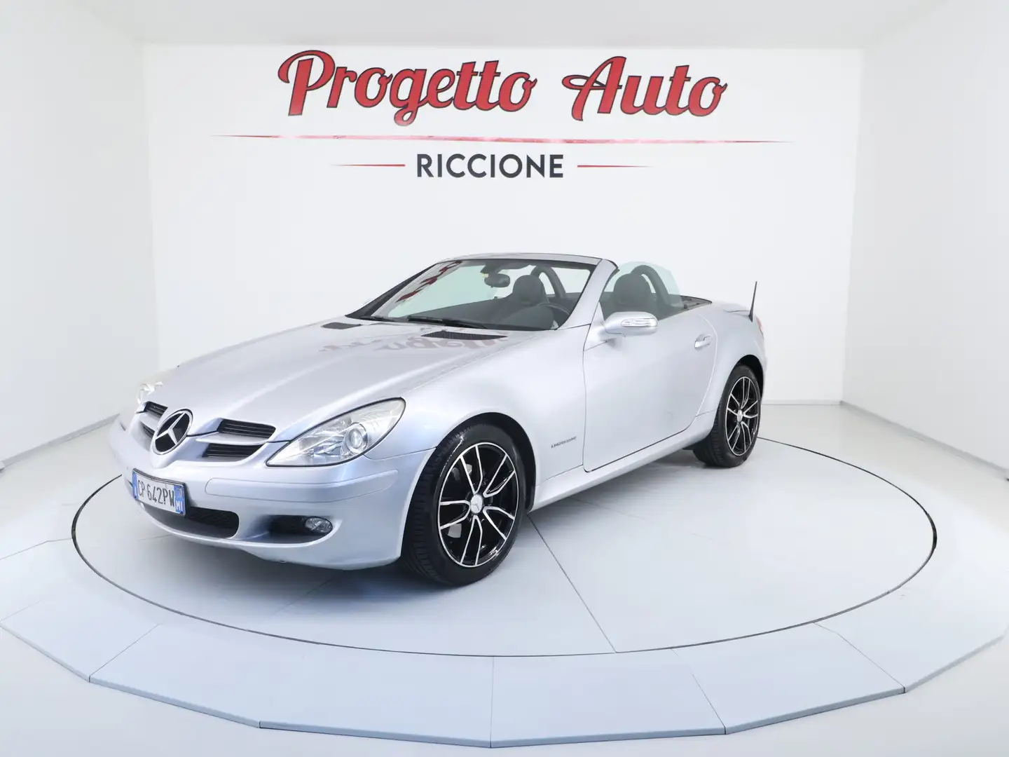 Mercedes-Benz SLK 200 SLK Roadster ASI BOOK SERVICE AIRSCARF SED RISC Grigio - 1