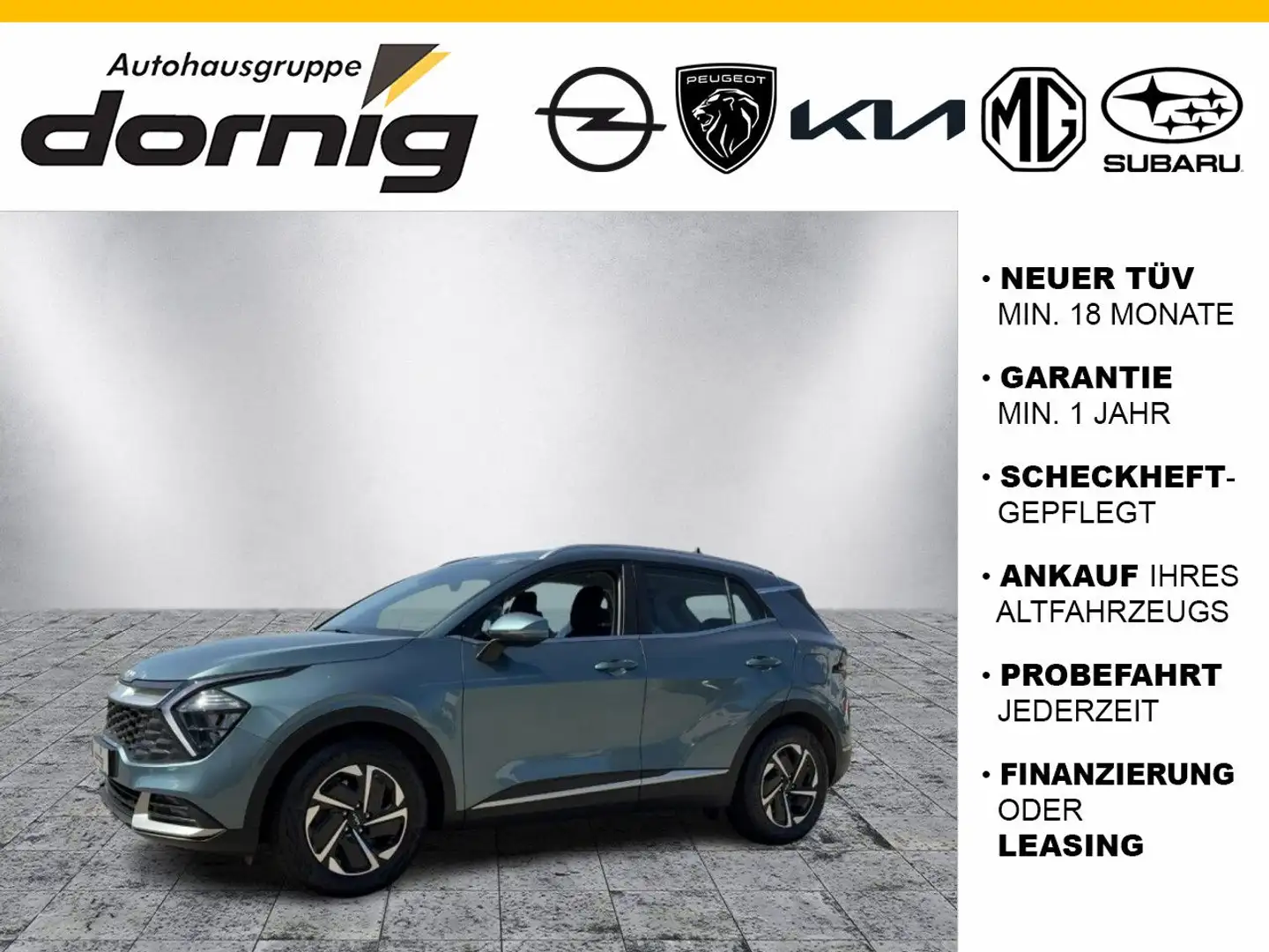 Kia Sportage 1.6T-GDi 48V 2WD Vision Navi Grau - 1
