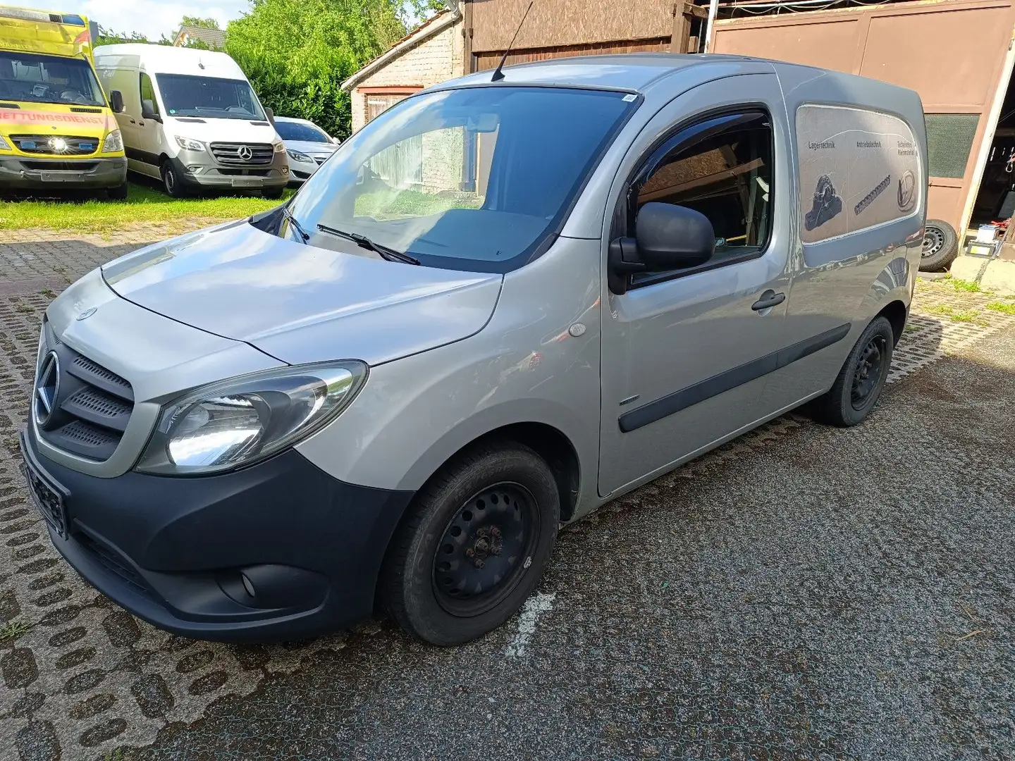 Mercedes-Benz Citan Kasten 109 CDI lang/Klima/Tüv neu/4,6Netto Argent - 1