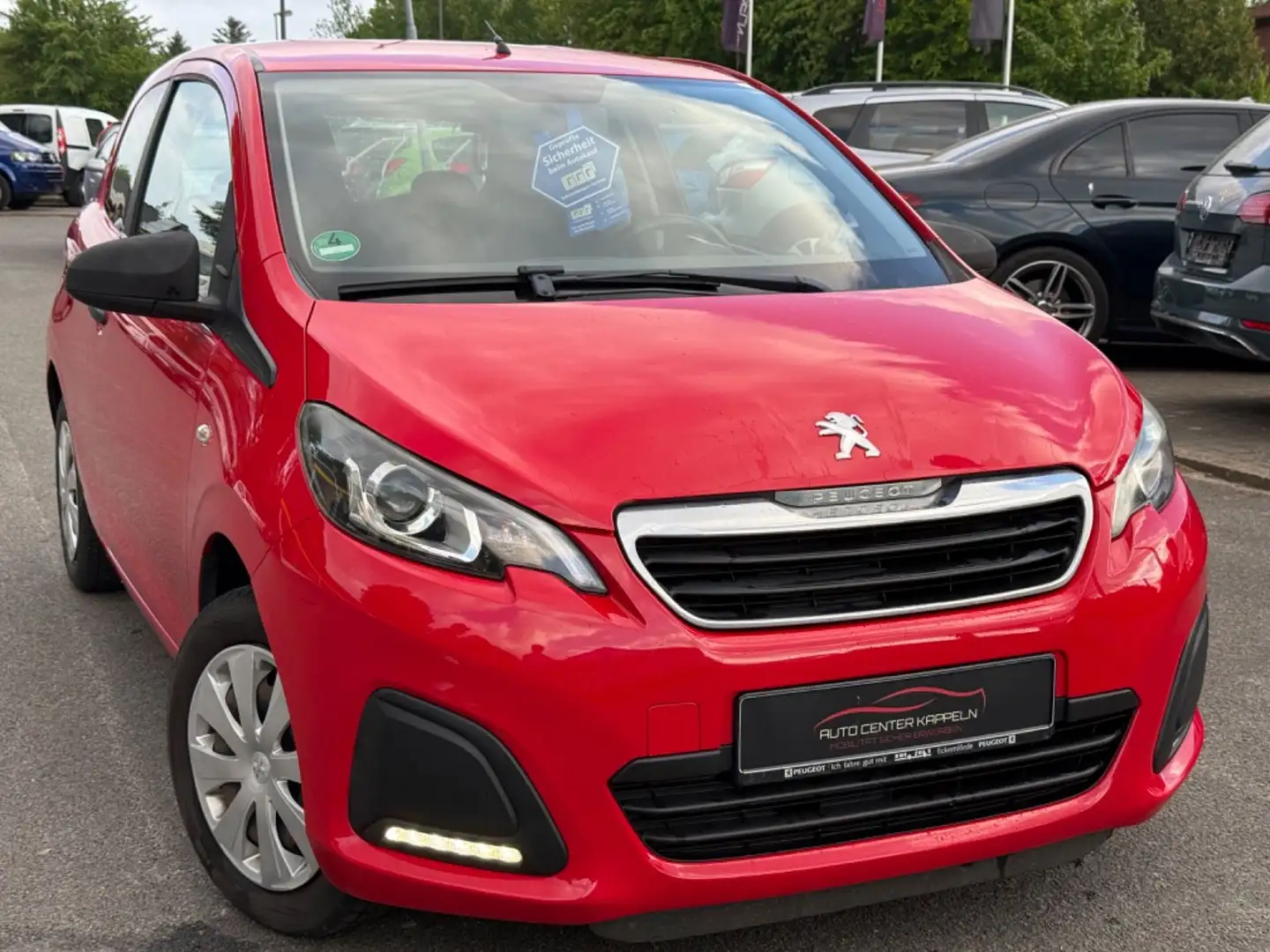 Peugeot 108 Access (TÜV-1 Hand) Rosso - 1