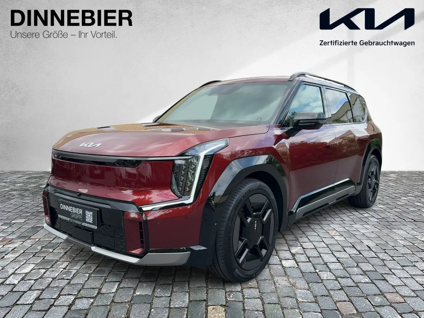 Kia EV9 GT-LINE AWD LED+360°Kamera+Massagesitze Rot - 2
