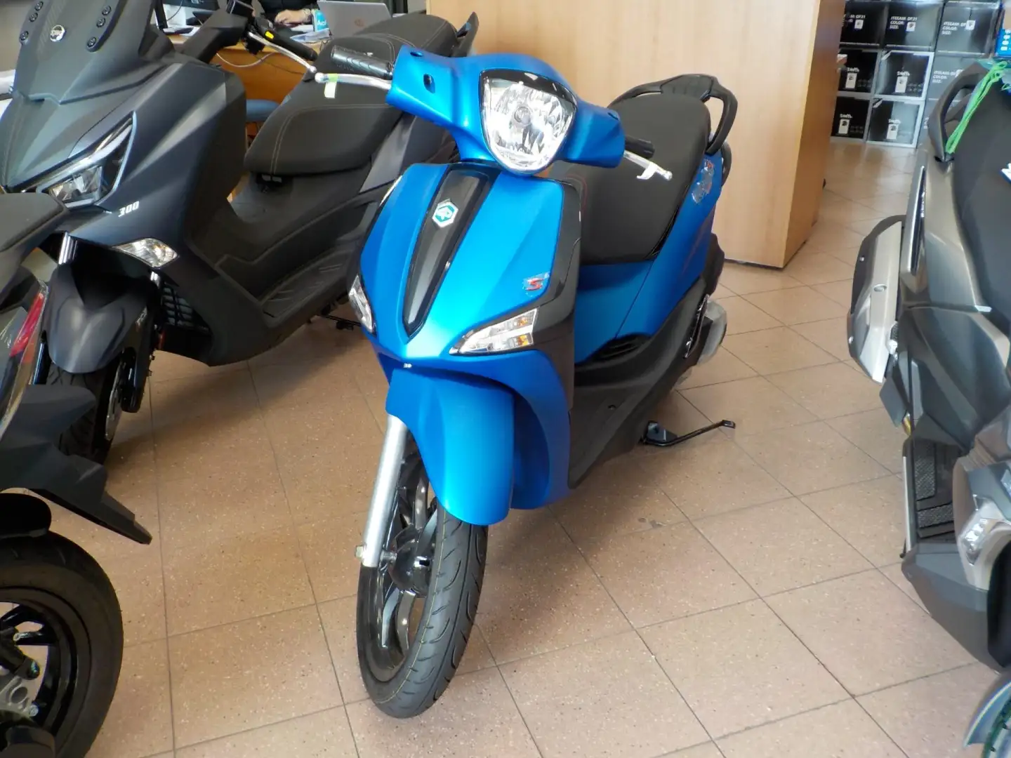 Piaggio Liberty 125 ABS 3V i.e.- RCA+TASSO ZERO Albastru - 2