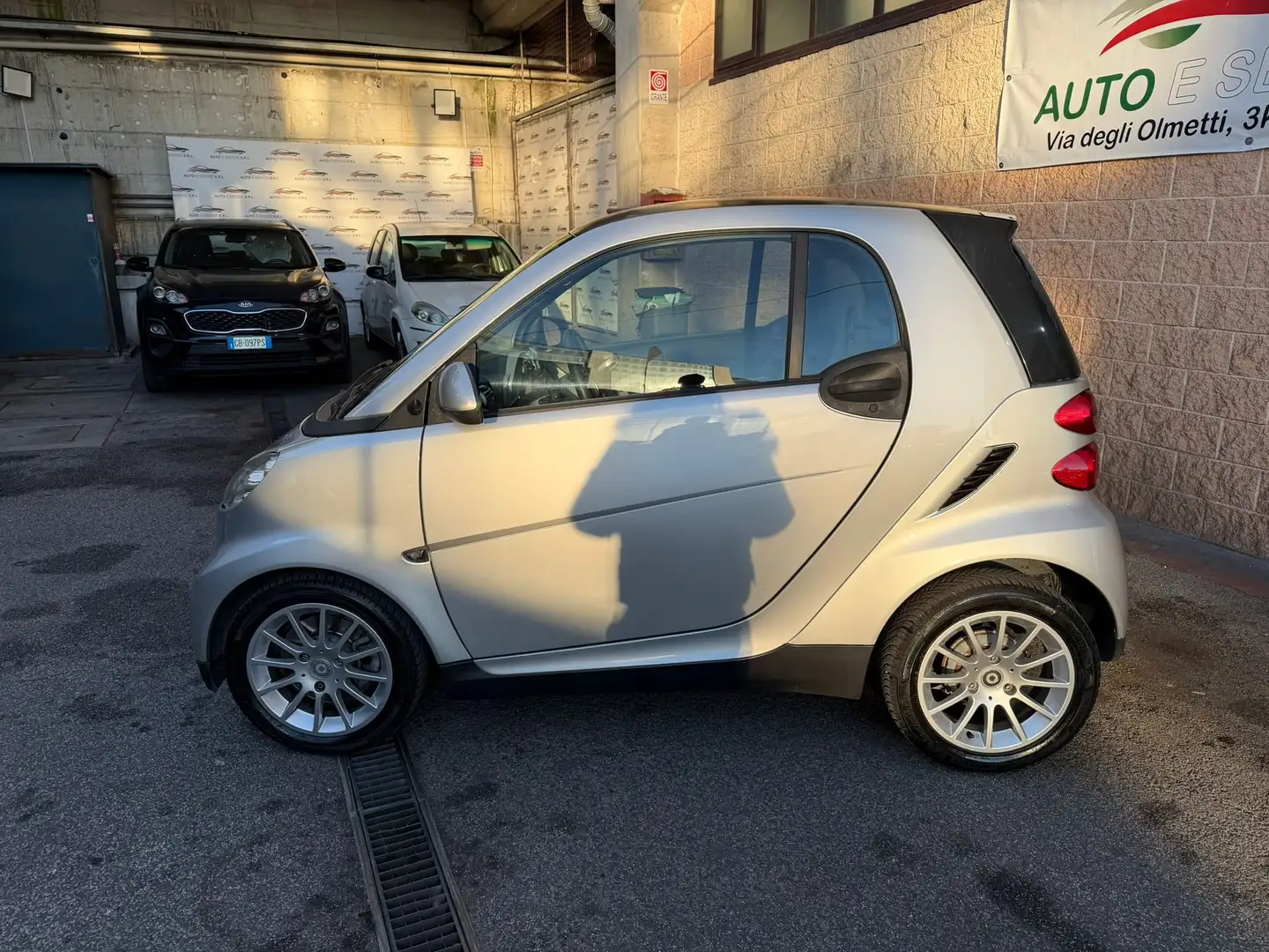 smart forTwo Fortwo 451 1.0 Passion 84cv Grigio - 2