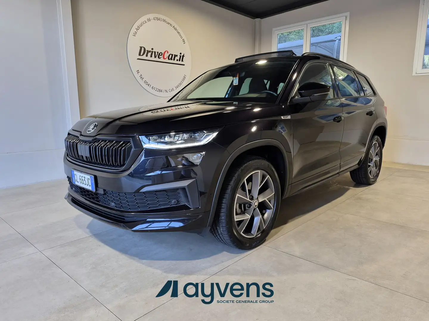 Skoda Kodiaq 2.0 TDI SPORTLINE DSG 4X4 TETTO APRIBILE MATRIX Noir - 1