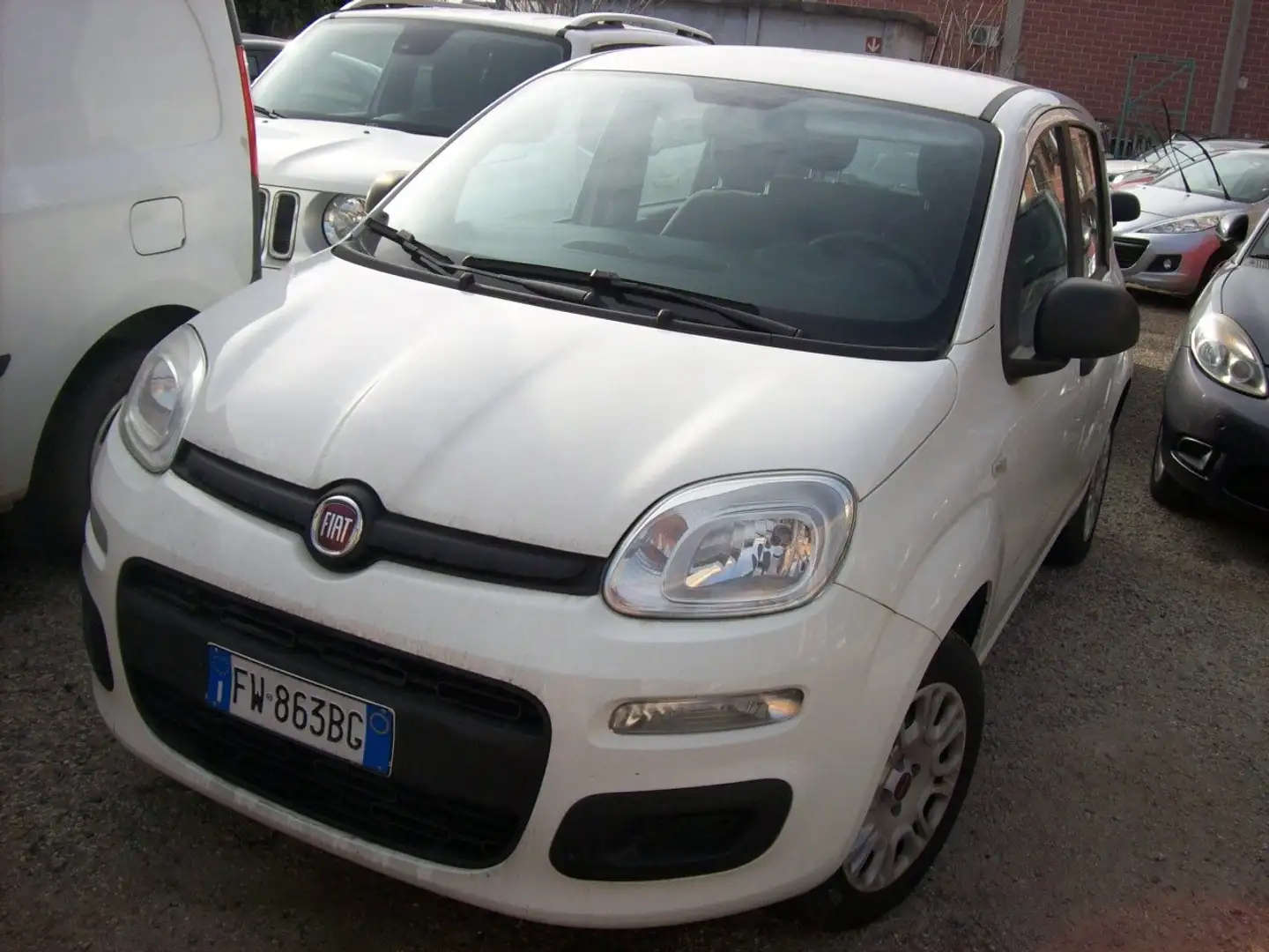 Fiat Panda Panda 1.2 Lounge 69cv E6 Weiß - 1
